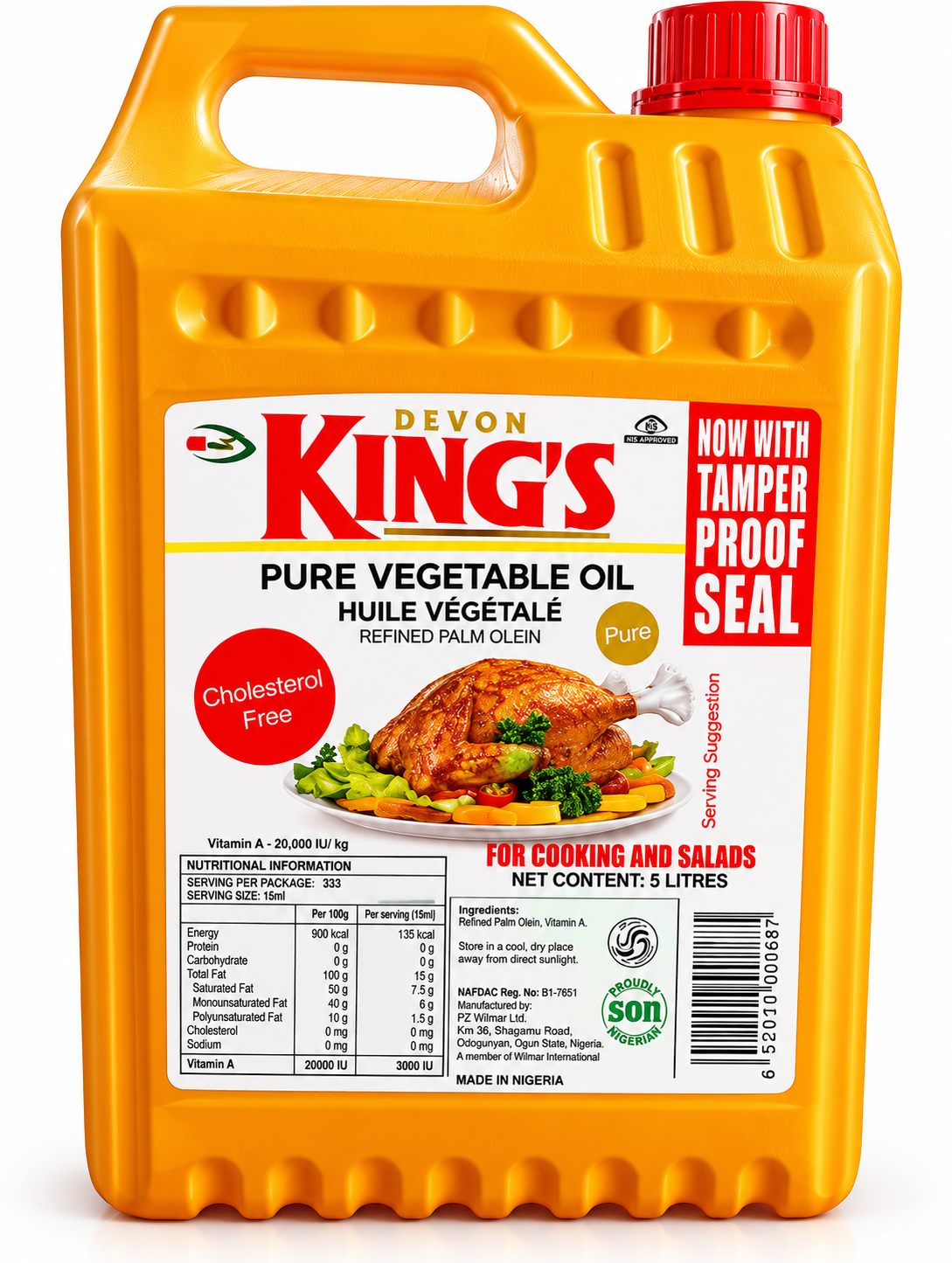 Pz Oil 5Litres